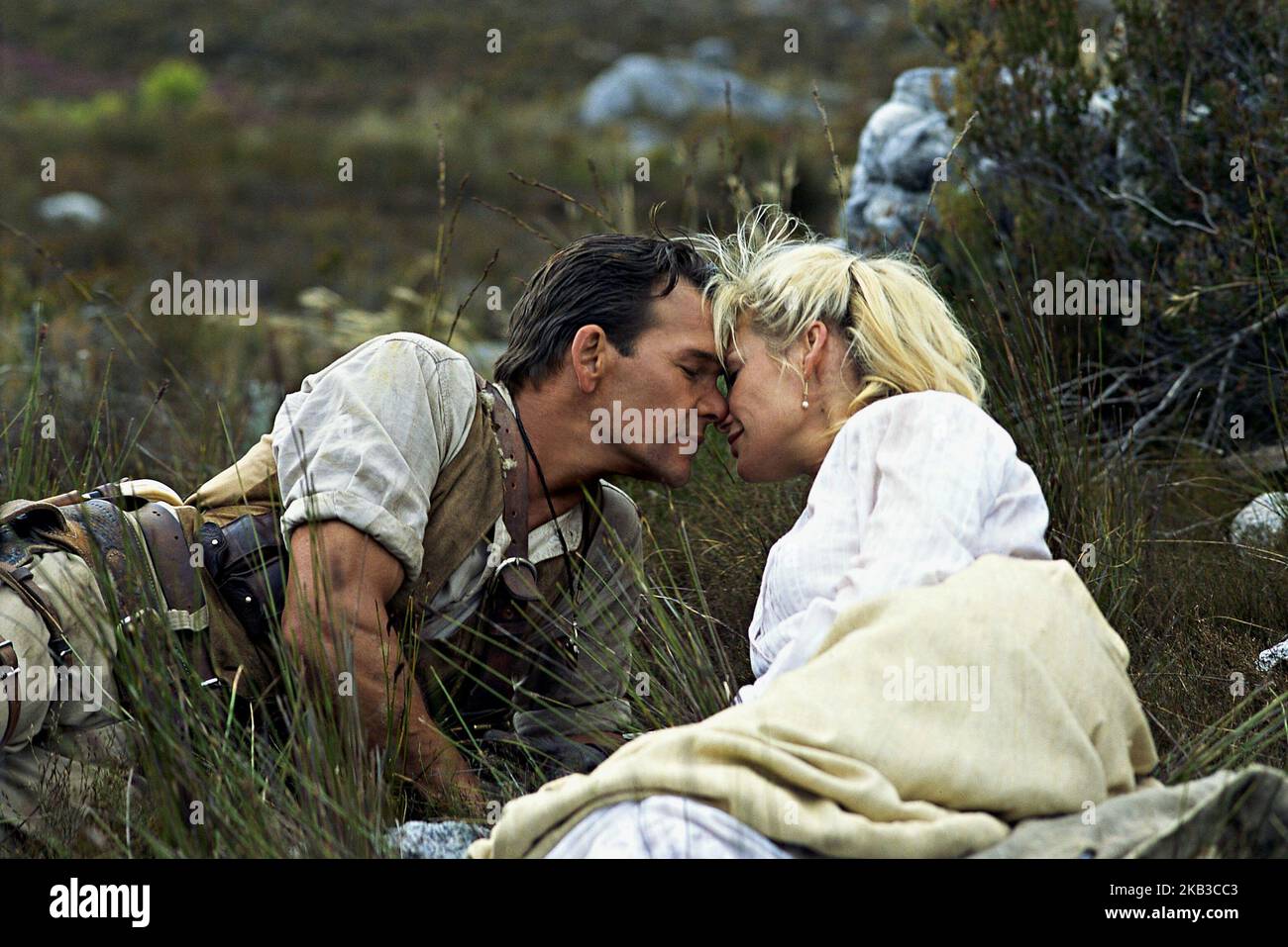 KING SOLOMON'S MINES, PATRICK SWAYZE, ALISON DOODY, 2004 Stock Photo