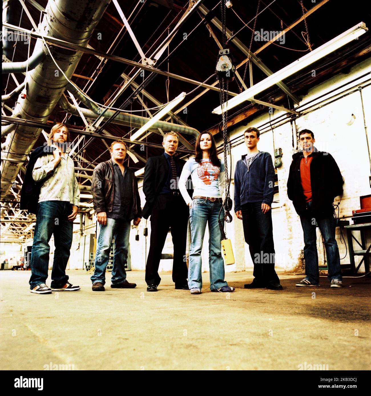 MURDER PREVENTION, MICHAEL SMILEY, MARK LEWIS JONES, CONOR MULLEN, SARAH SMART, SEAN GALLAGHER, 2004 Stock Photo