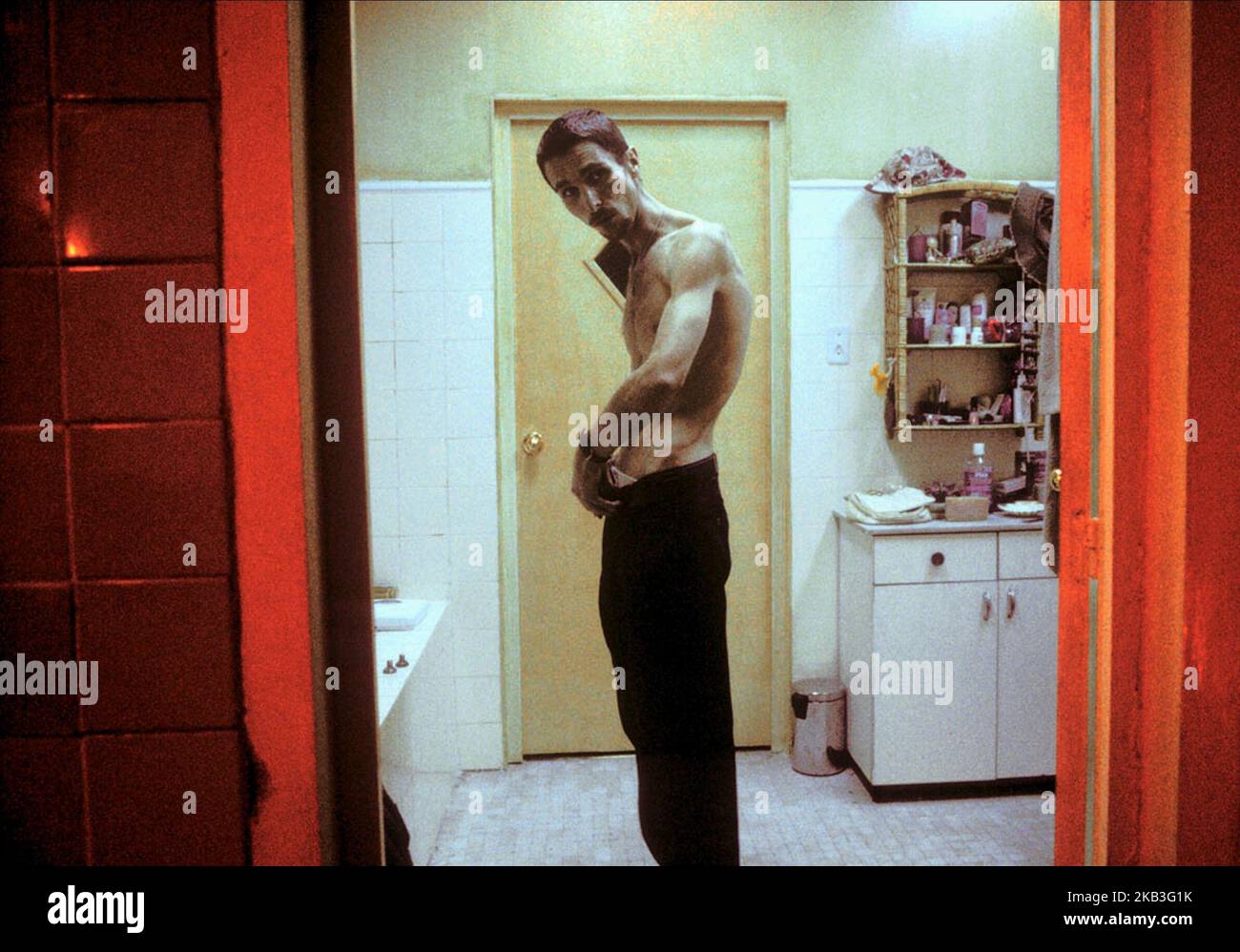 THE MACHINIST, CHRISTIAN BALE, 2004 Stock Photo - Alamy