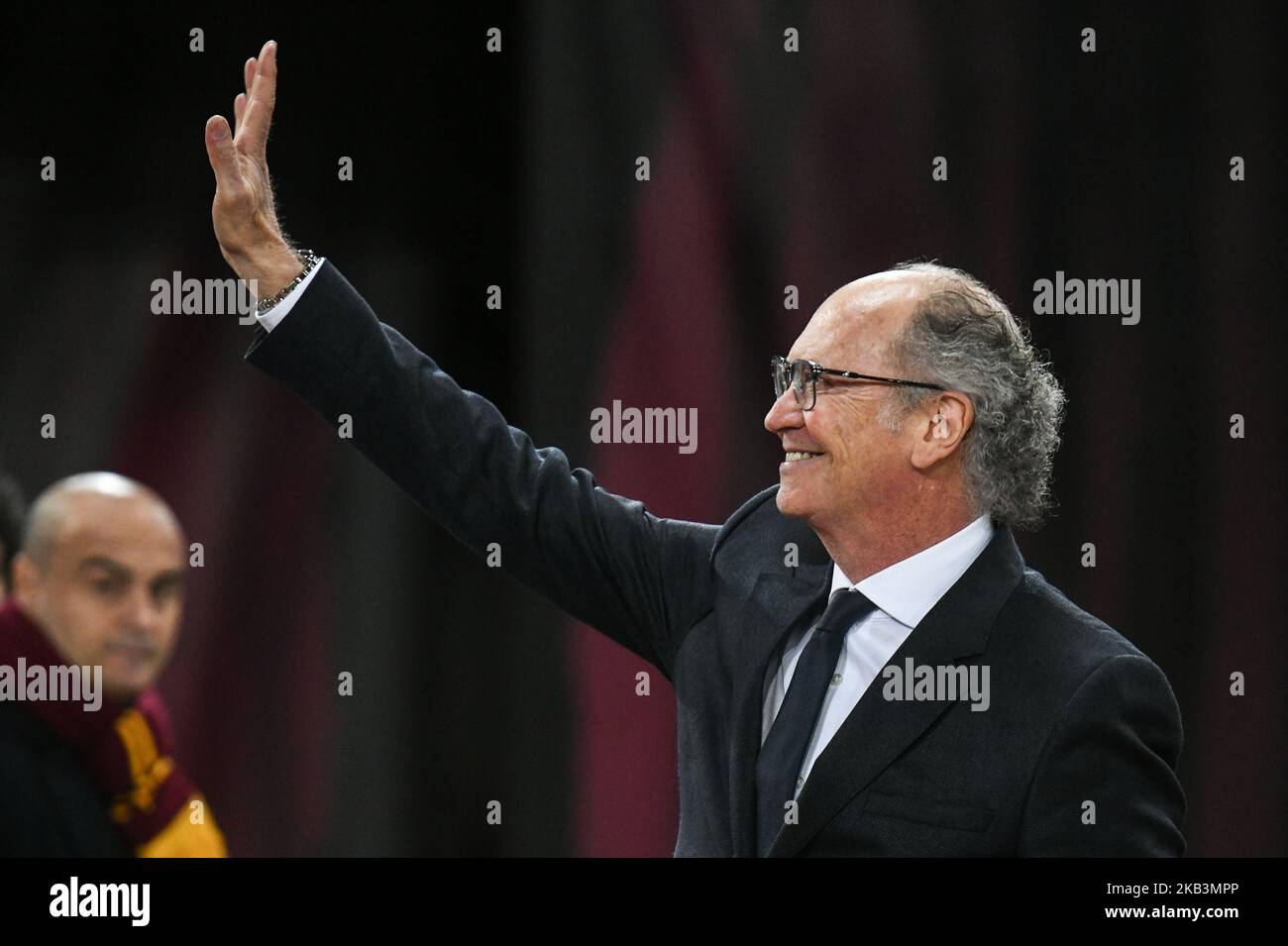 AS Roma former player Paulo Roberto Falcao before the UEFA Champions League match between Roma and Real Madrid at Stadio Olimpico, Rome, Italy on 27 November 2018. (Photo by Federica Roselli/NurPhoto) Stock Photo