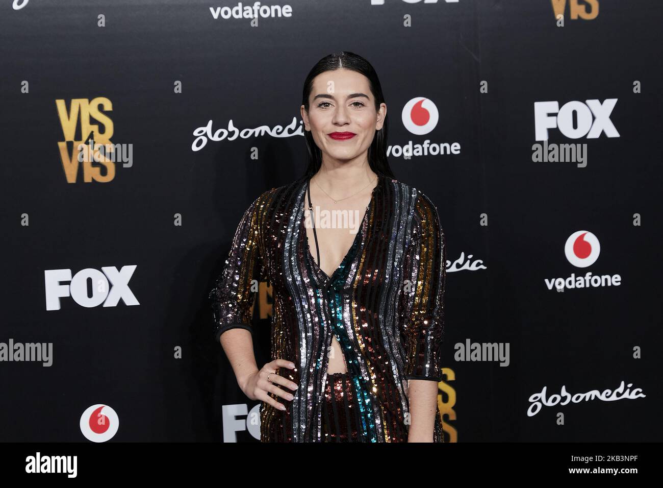 Zaira Perez attends to Vis a Vis season 4 premiere at Callao City