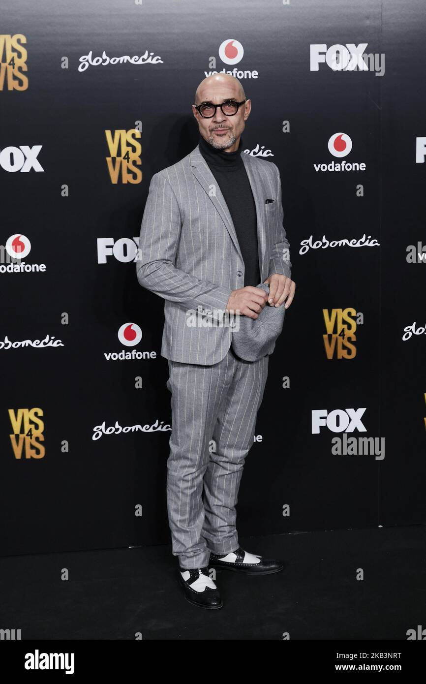 Ramiro Blas attends to Vis a Vis season 4 premiere at Callao City Lights cinema in Madrid, Spain