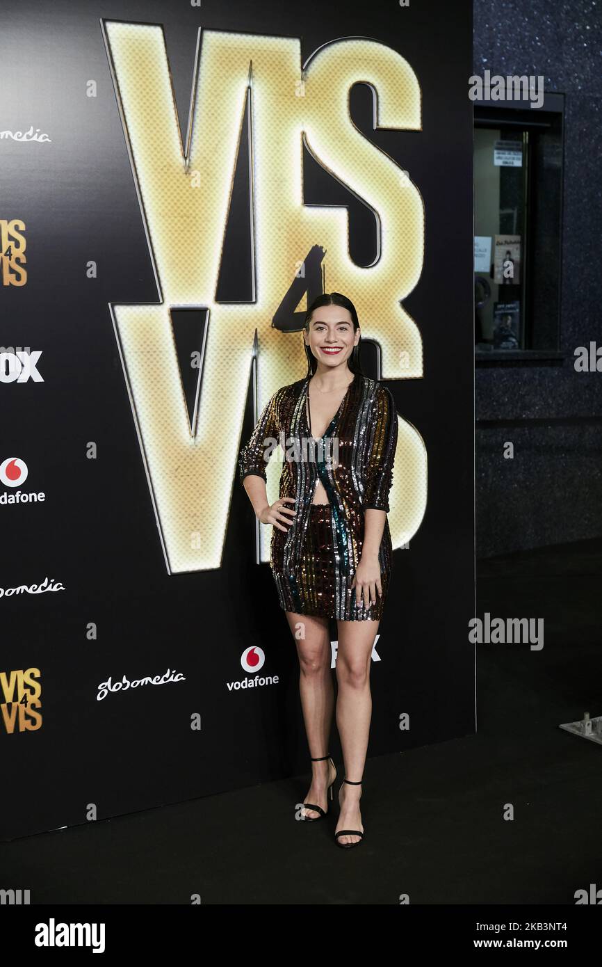 Zaira Perez attends to Vis a Vis season 4 premiere at Callao City