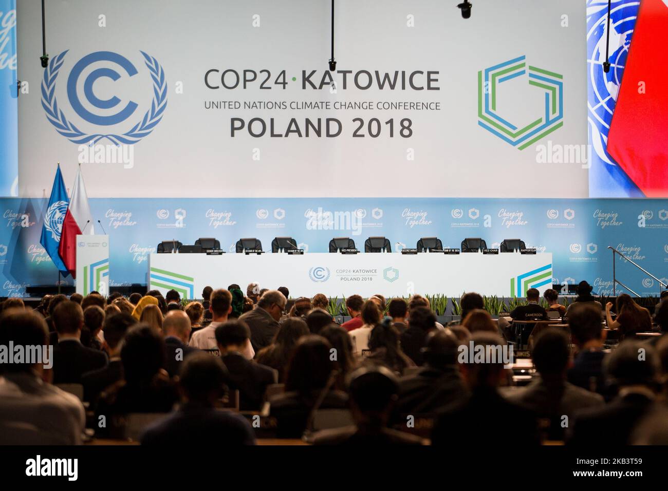 UN Climate Change Conference (COP24) In Katowice, Poland On 3 December ...