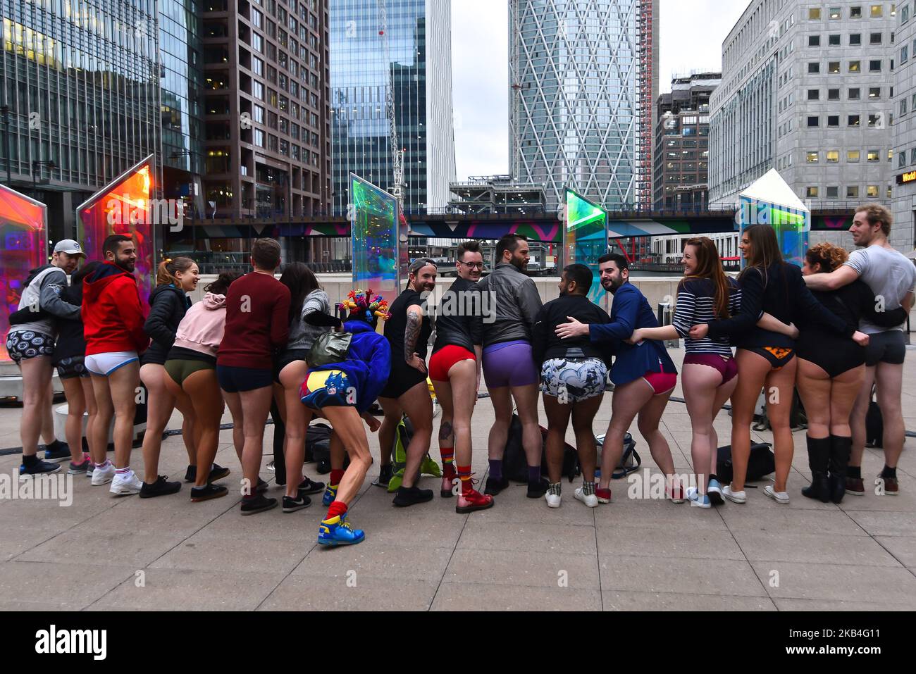 London no trousers day hi-res stock photography and images - Page 3 - Alamy