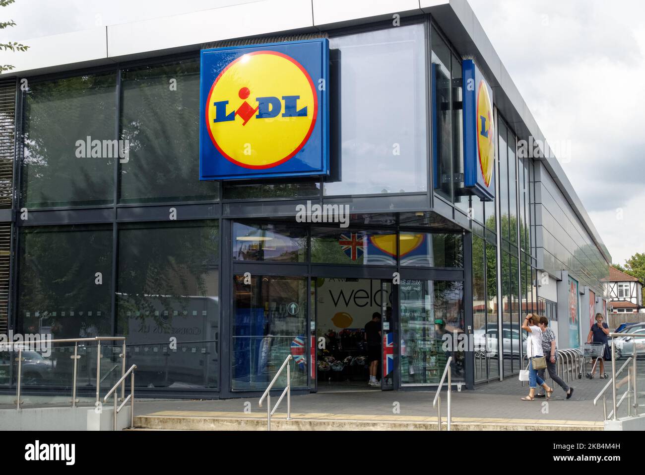 Lidl store in London, England United Kingdom UK Stock Photo Alamy