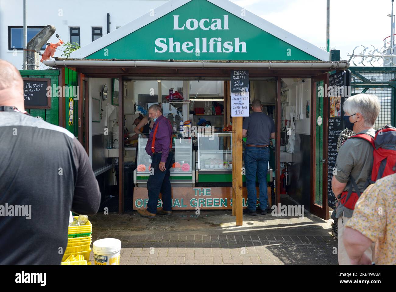 Oban Argyll Scotland. Oban Seafood Shack, famous fresh fish eatery on