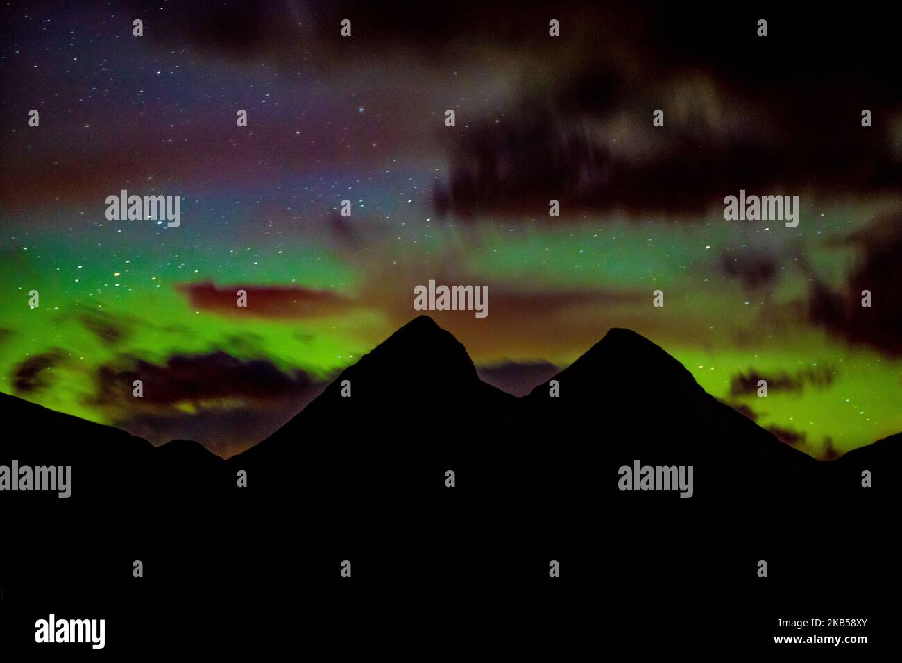 Aurora, known as the Northern Lights, Polar Lights, Aurora Borealis or