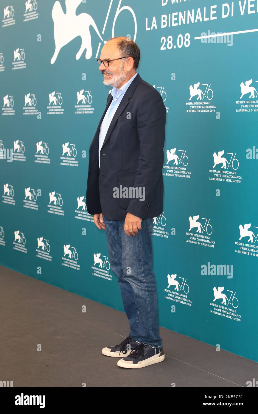 Jean-Pierre Darroussin attends 'Gloria Mundi' photocall during the 76th Venice Film Festival on September 5, 2019 in Venice, Italy (Photo by Matteo Chinellato/NurPhoto) Stock Photo