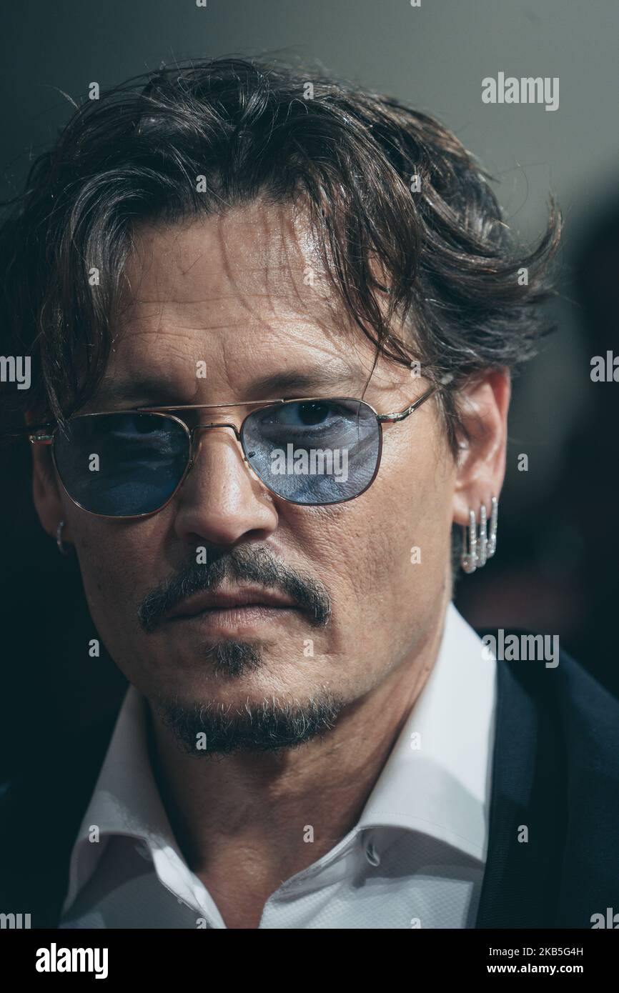 Johnny Depp walks the red carpet ahead of the ''Waiting For The