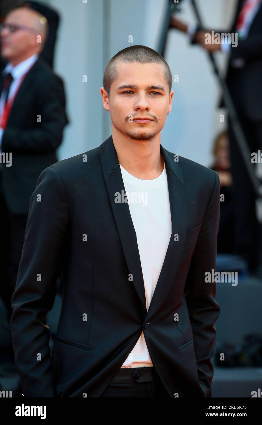 Toby Wallace walks the red carpet ahead of the closing ceremony of the