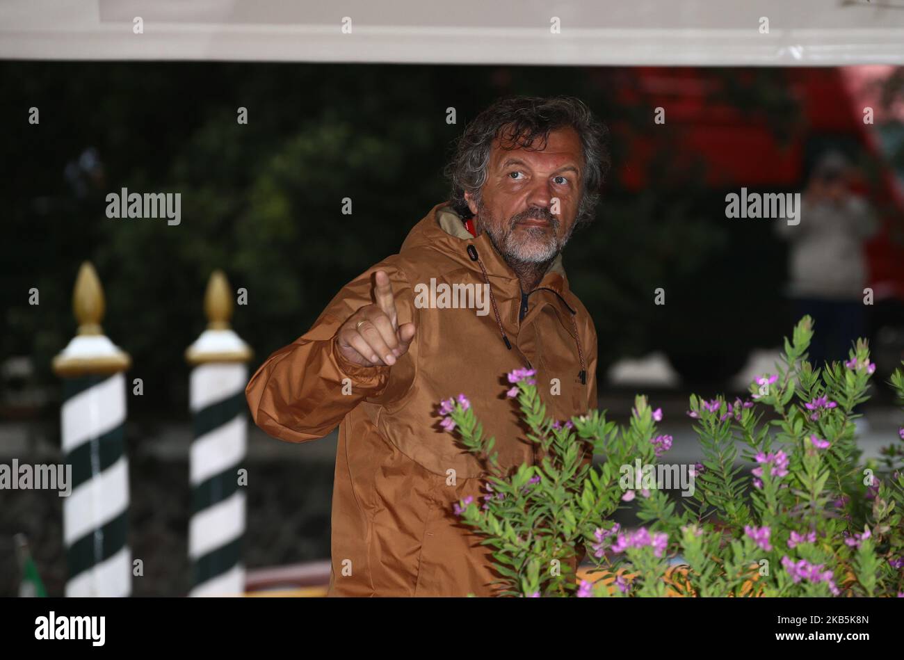 Emir Kusturica is seen arriving at the 76th Venice Film Festival on September 06, 2019 in Venice, Italy. (Photo by Matteo Chinellato/NurPhoto) Stock Photo