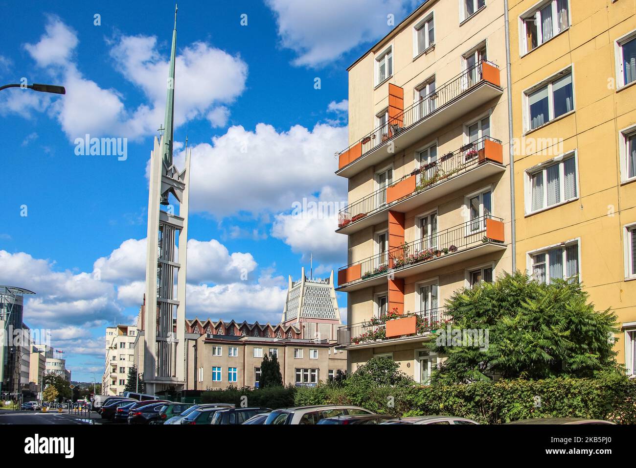 Church of the Sacred Heart of Jesus with tallest in the city bell tower