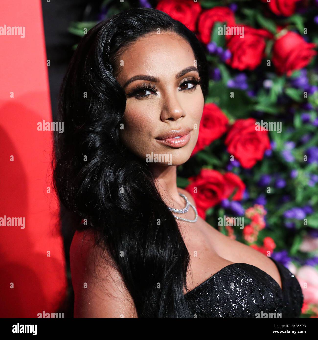 MANHATTAN, NEW YORK CITY, NEW YORK, USA - SEPTEMBER 12: Erica Mena arrives at Rihanna's 5th Annual Diamond Ball Benefitting The Clara Lionel Foundation held at Cipriani Wall Street on September 12, 2019 in Manhattan, New York City, New York, United States. (Photo by Xavier Collin/Image Press Agency/NurPhoto) Stock Photo