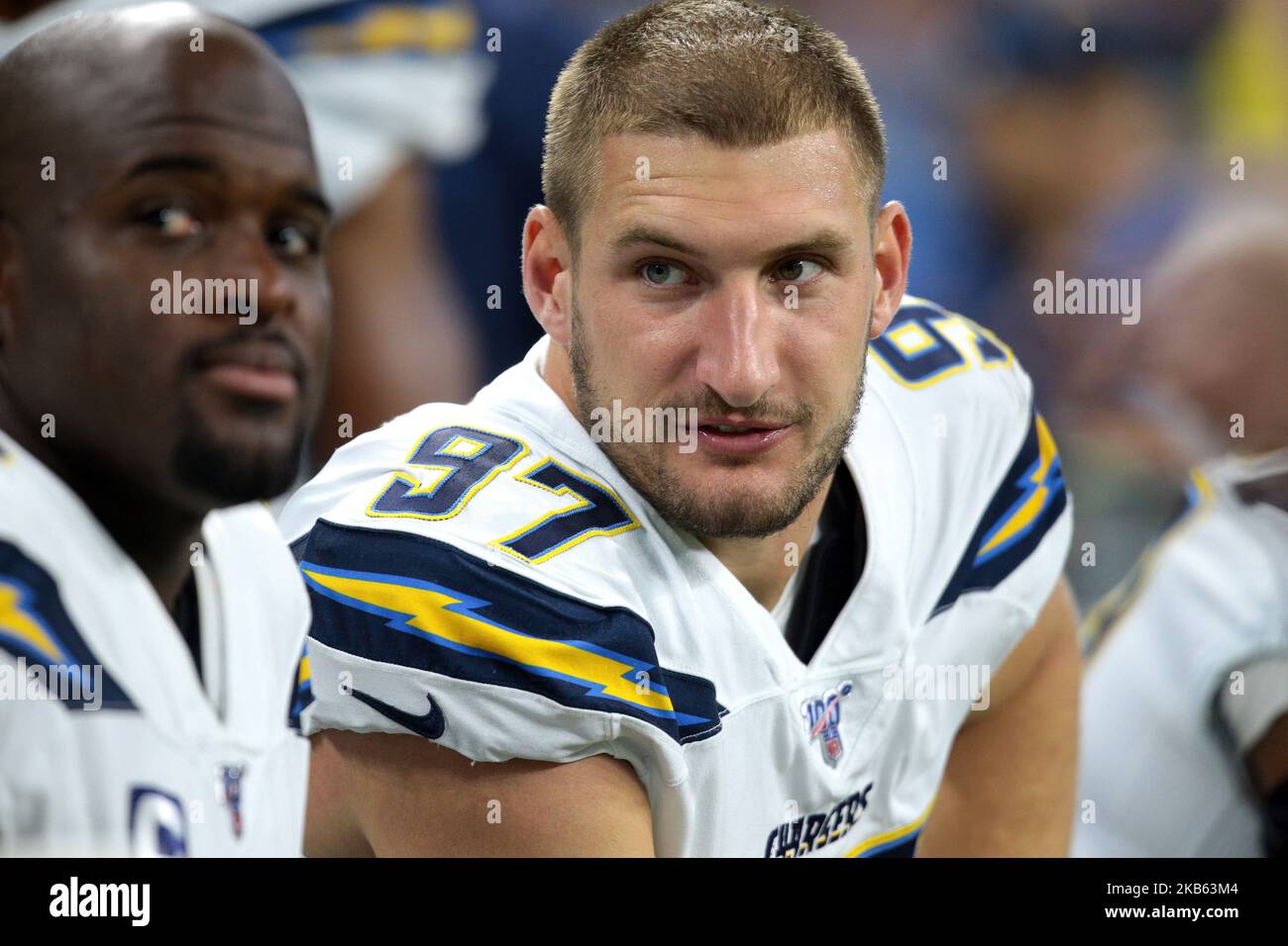Defensive end joey bosa 97 hi-res stock photography and images - Alamy