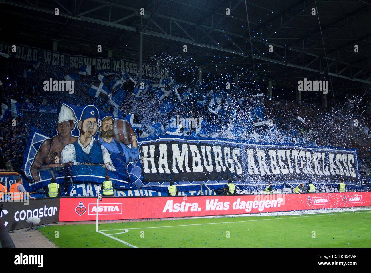 Fans hamburger sv support team hi-res stock photography and images - Alamy