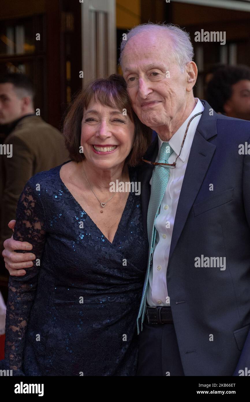 Didi Conn and David Shire seen attending BIG The Musical - gala performance on September 17, 2019 in London (Photo by Robin Pope/NurPhoto) Stock Photo