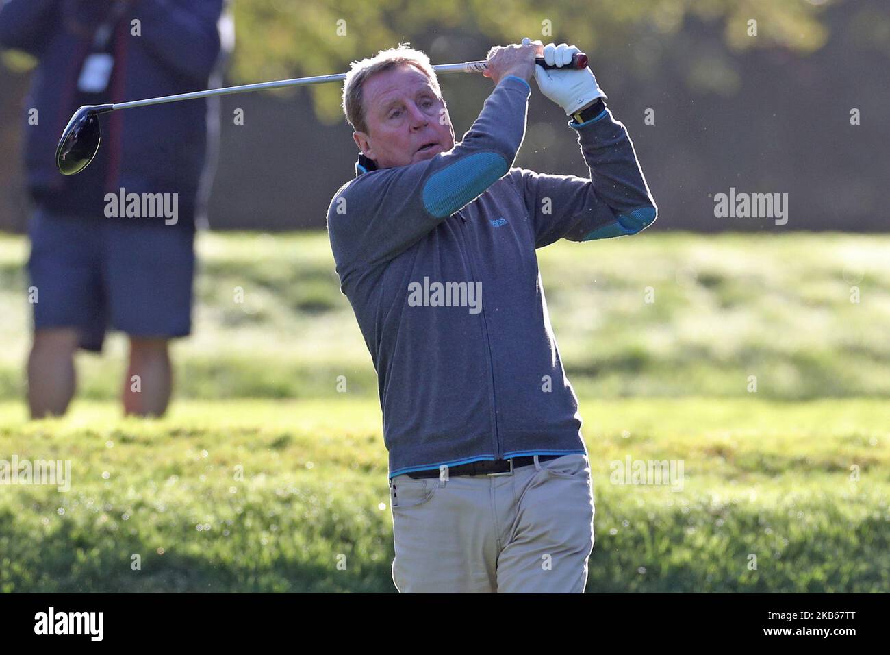 Harry Redknapp during the BMW PGA Championship Pro Am at Wentworth Club, Virginia Water on Wednesday 18th September 2019. (Photo by Jon Bromley/MI News/NurPhoto) Stock Photo