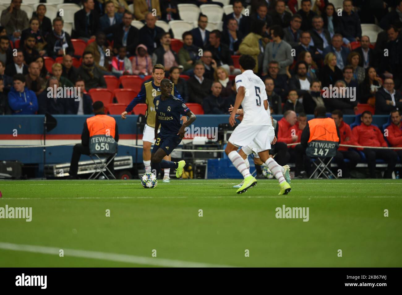 French defender Ferland Mendy, born in 1995, Real Madrid defender