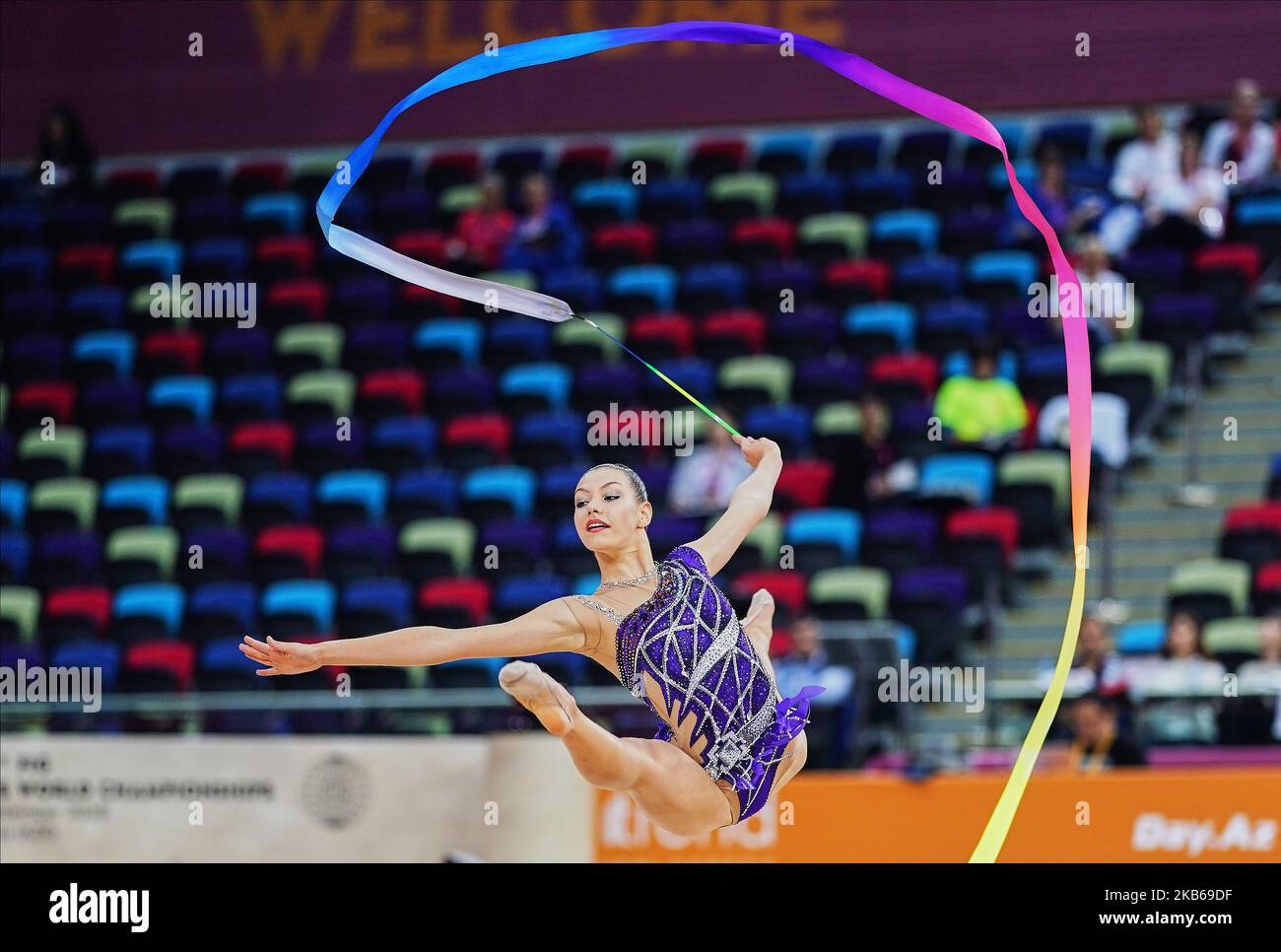 Evita Griskenas of United States of America during the 37th Rhythmic