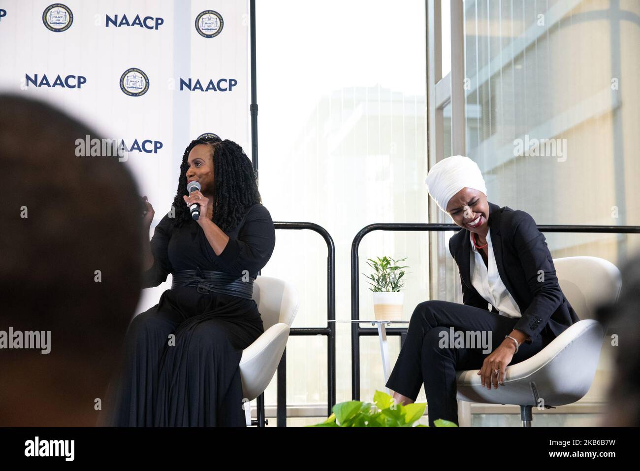 Ilhan omar laughs hires stock photography and images Alamy