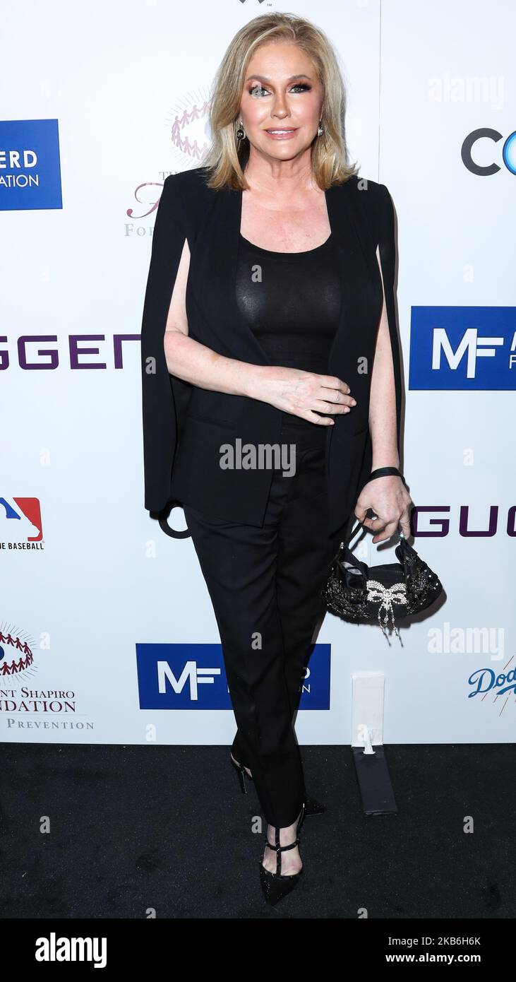 BEVERLY HILLS, LOS ANGELES, CALIFORNIA, USA - SEPTEMBER 21: Kathy Hilton arrives at the 2019 Brent Shapiro Foundation For Drug Prevention Summer Spectacular Gala held at The Beverly Hilton Hotel on September 21, 2019 in Beverly Hills, Los Angeles, California, United States. (Photo by Xavier Collin/Image Press Agency/NurPhoto) Stock Photo
