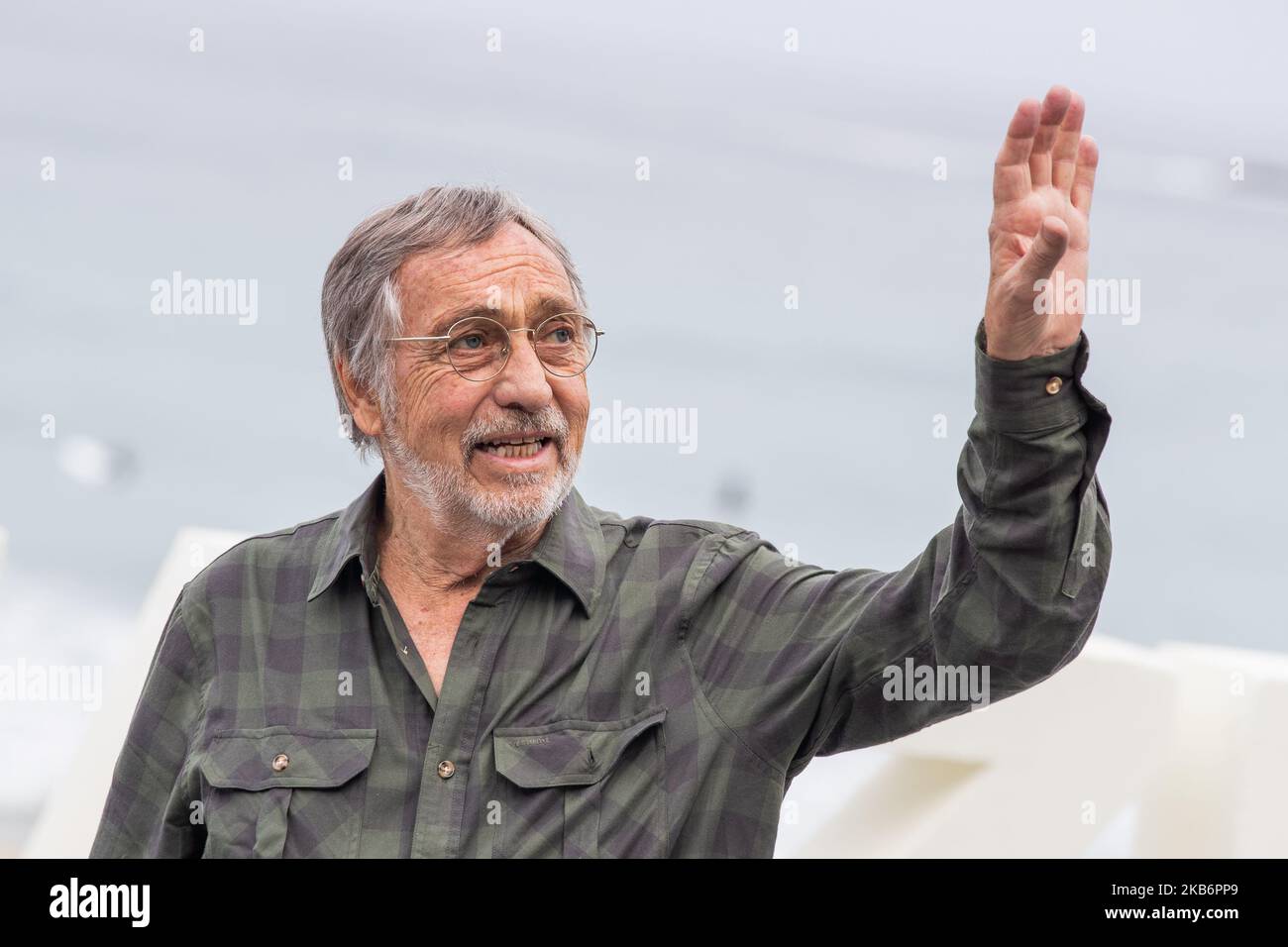 Luis Brandoni attends the 'La Odisea de Los Giles (Heroic Losers)' Photocall during the 67th San Sebastian Film Festival in the northern Spanish Basque city of San Sebastian on September 23, 2019. (Photo by Manuel Romano/NurPhoto) Stock Photo