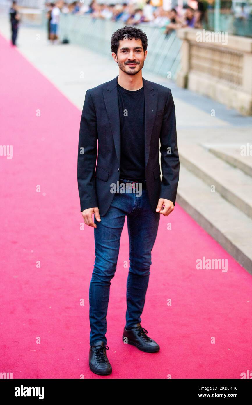 Chino Darin attends the 'La Odisea de Los Giles (Heroic Losers)' Premiere during the 67th San Sebastian Film Festival in the northern Spanish Basque city of San Sebastian on September 23, 2019. (Photo by Manuel Romano/NurPhoto) Stock Photo