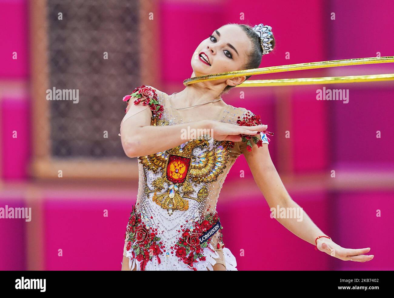 Dina Averina of Russia during the 37th Rhythmic Gymnastics World ...