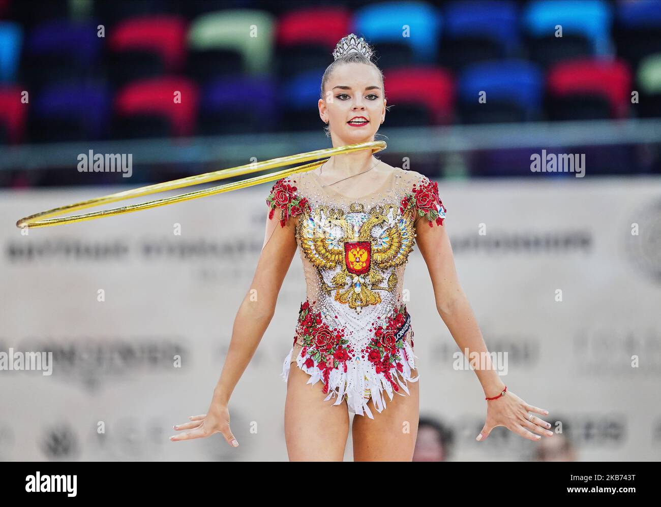 Dina Averina of Russia during the 37th Rhythmic Gymnastics World ...