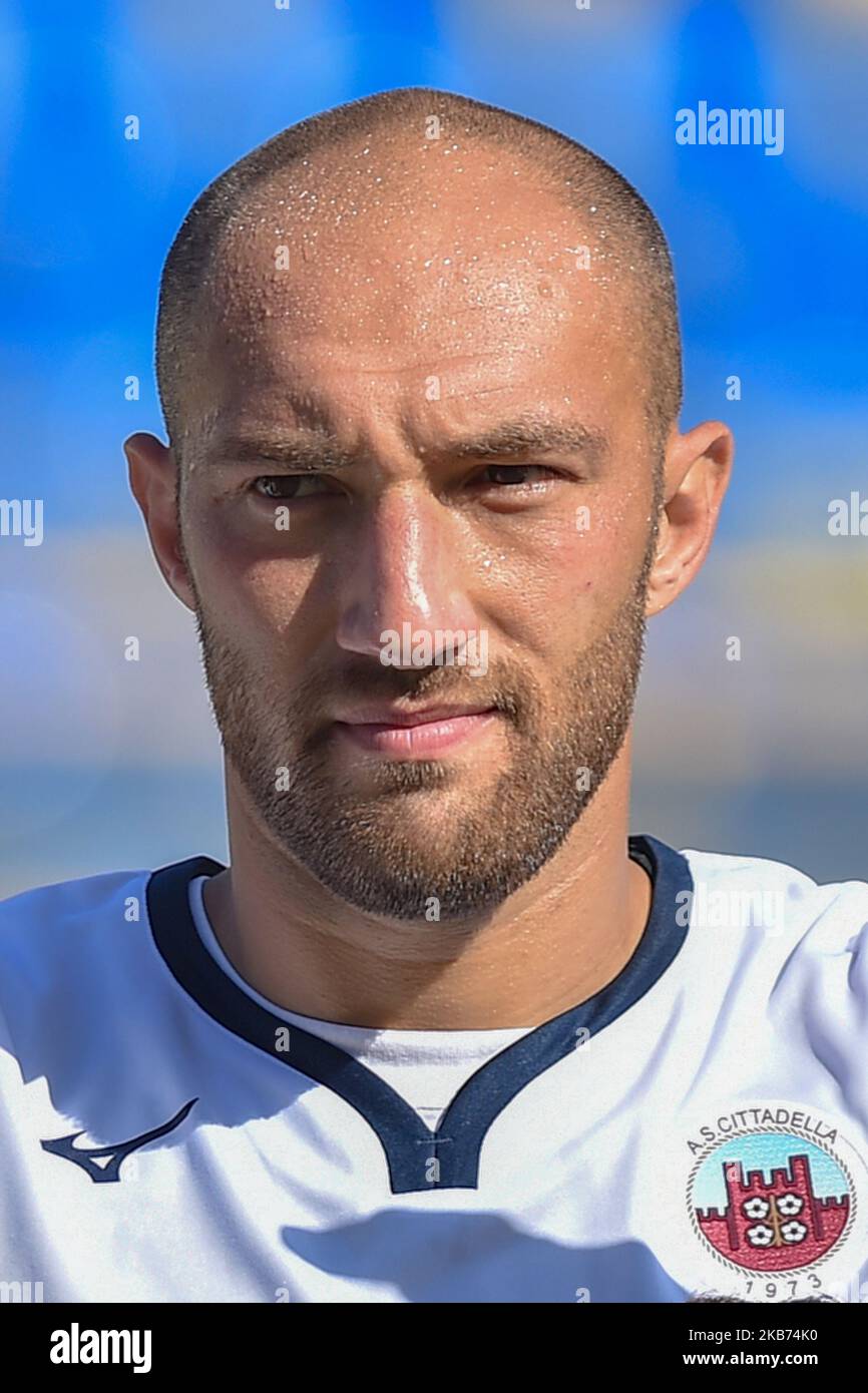 Davide Luppi of AS Cittadella during the Serie B match between Juve Stabia and AS Cittadella at Stadio Romeo Menti Castellammare di Stabia Italy on 28 September 2019. (Photo Franco Romano) Stock Photo