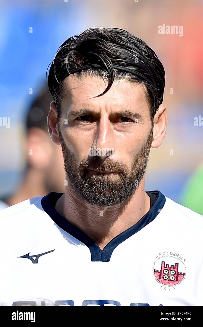 Manuel Iori of AS Cittadella during the Serie B match between Juve Stabia and AS Cittadella at Stadio Romeo Menti Castellammare di Stabia Italy on 28 September 2019. (Photo Franco Romano) Stock Photo