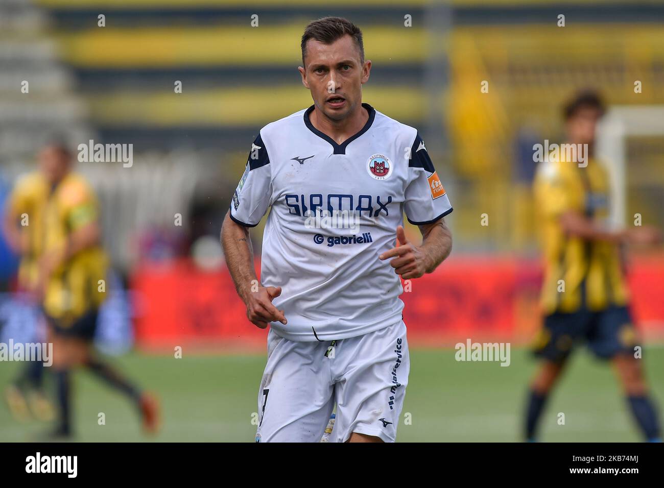 Amedeo Benedetti of AS Cittadella during the Serie B match between Juve Stabia and AS Cittadella at Stadio Romeo Menti Castellammare di Stabia Italy on 28 September 2019. (Photo Franco Romano) Stock Photo