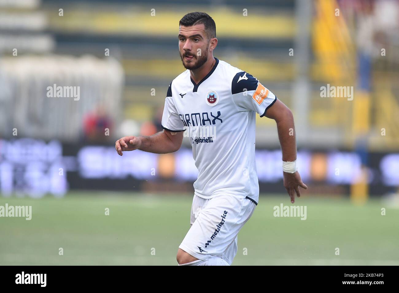 Andrea Bussaglia of AS Cittadella during the Serie B match between Juve Stabia and AS Cittadella at Stadio Romeo Menti Castellammare di Stabia Italy on 28 September 2019. (Photo Franco Romano) Stock Photo