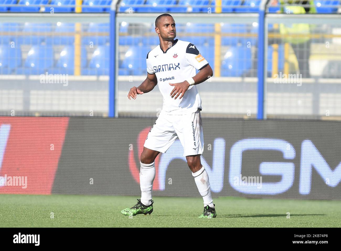 Davide Diaw of AS Cittadella during the Serie B match between Juve Stabia and AS Cittadella at Stadio Romeo Menti Castellammare di Stabia Italy on 28 September 2019. (Photo Franco Romano) Stock Photo