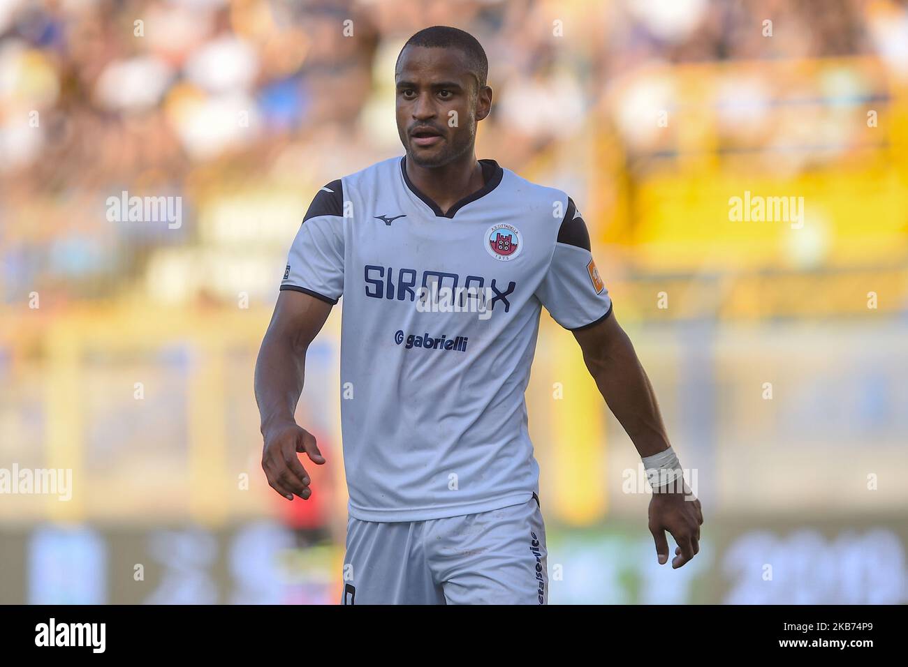 Davide Diaw of AS Cittadella during the Serie B match between Juve Stabia and AS Cittadella at Stadio Romeo Menti Castellammare di Stabia Italy on 28 September 2019. (Photo Franco Romano) Stock Photo