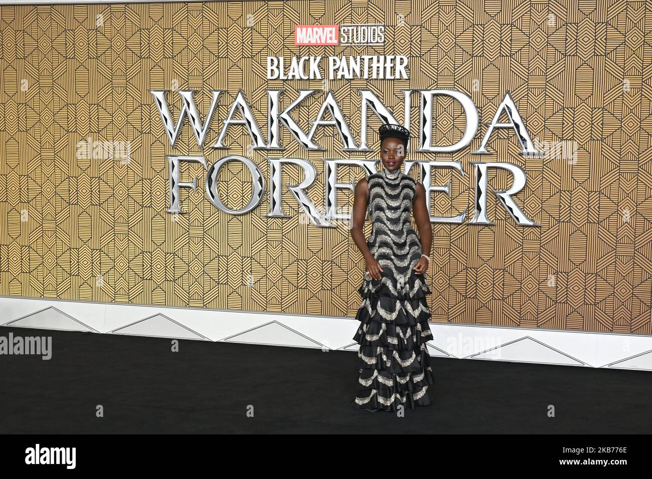 London, UK - 3rd November 2022 Lupita NyongÕo at European premiere of