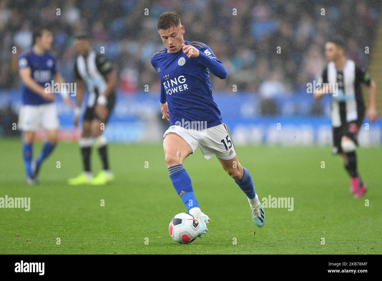 Harvey Barnes #15 of Newcastle United during the Premier League