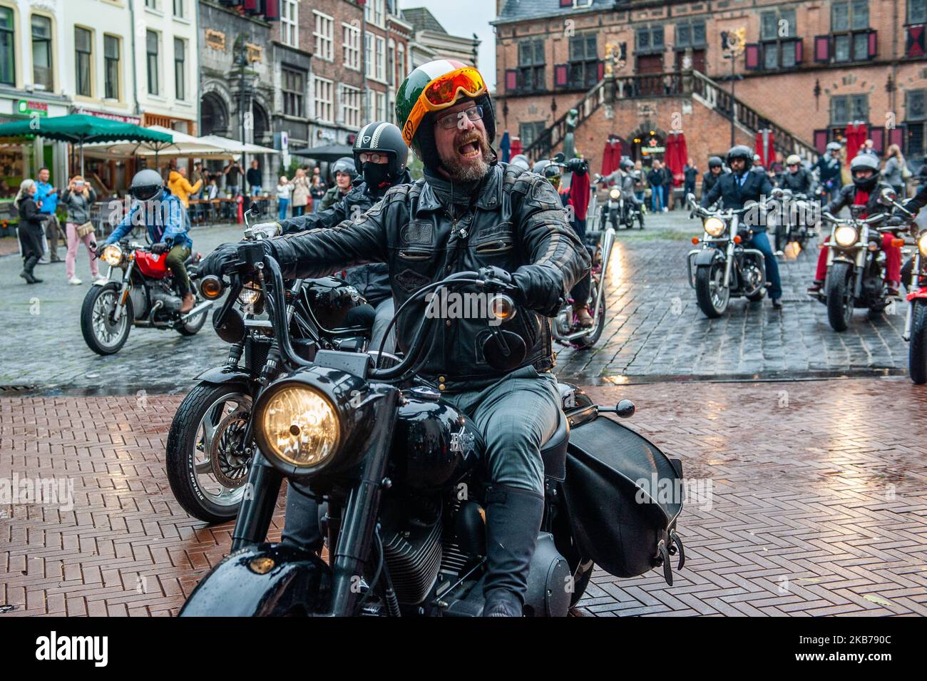 Brat styled motorcycle hi-res stock photography and images - Alamy