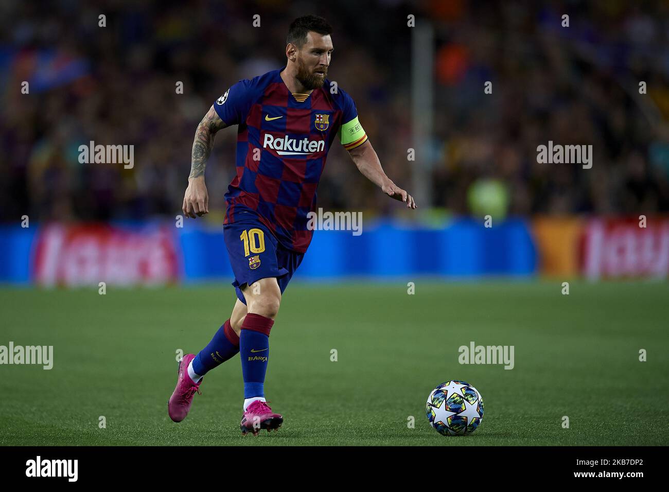 Lionel Messi Of Barcelona During The UEFA Champions League Group F ...