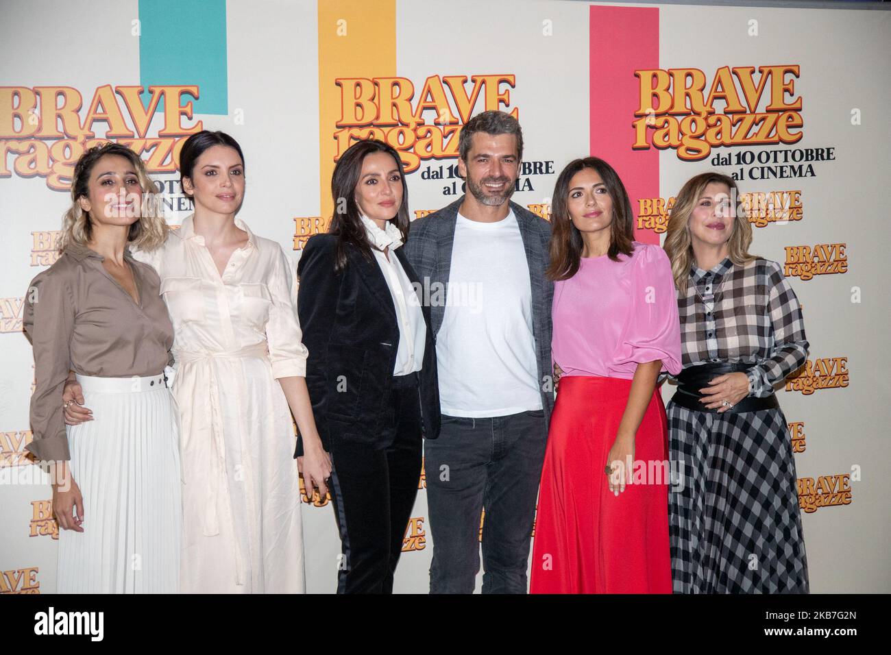 Silvia D'amico, Ilenia Pastorelli,Ambra Angiolini, Luca Argentero