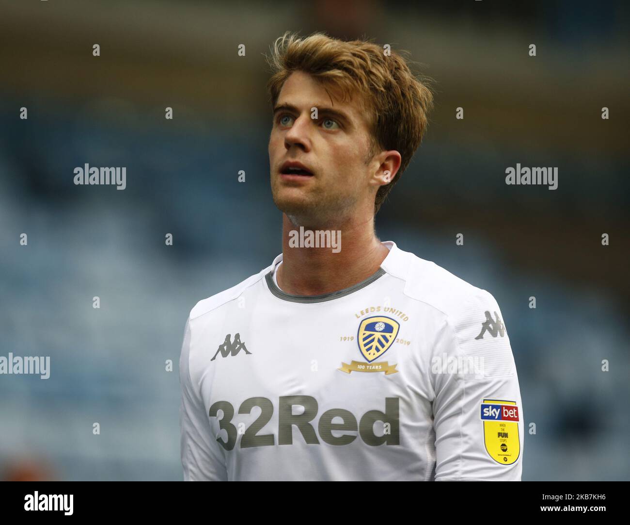 Patrick Bamford of Leeds United during English Sky Bet Championship between Millwall and Leeds United at The Den , London, England on 05 October 2019 (Photo by Action Foto Sport/NurPhoto) Stock Photo