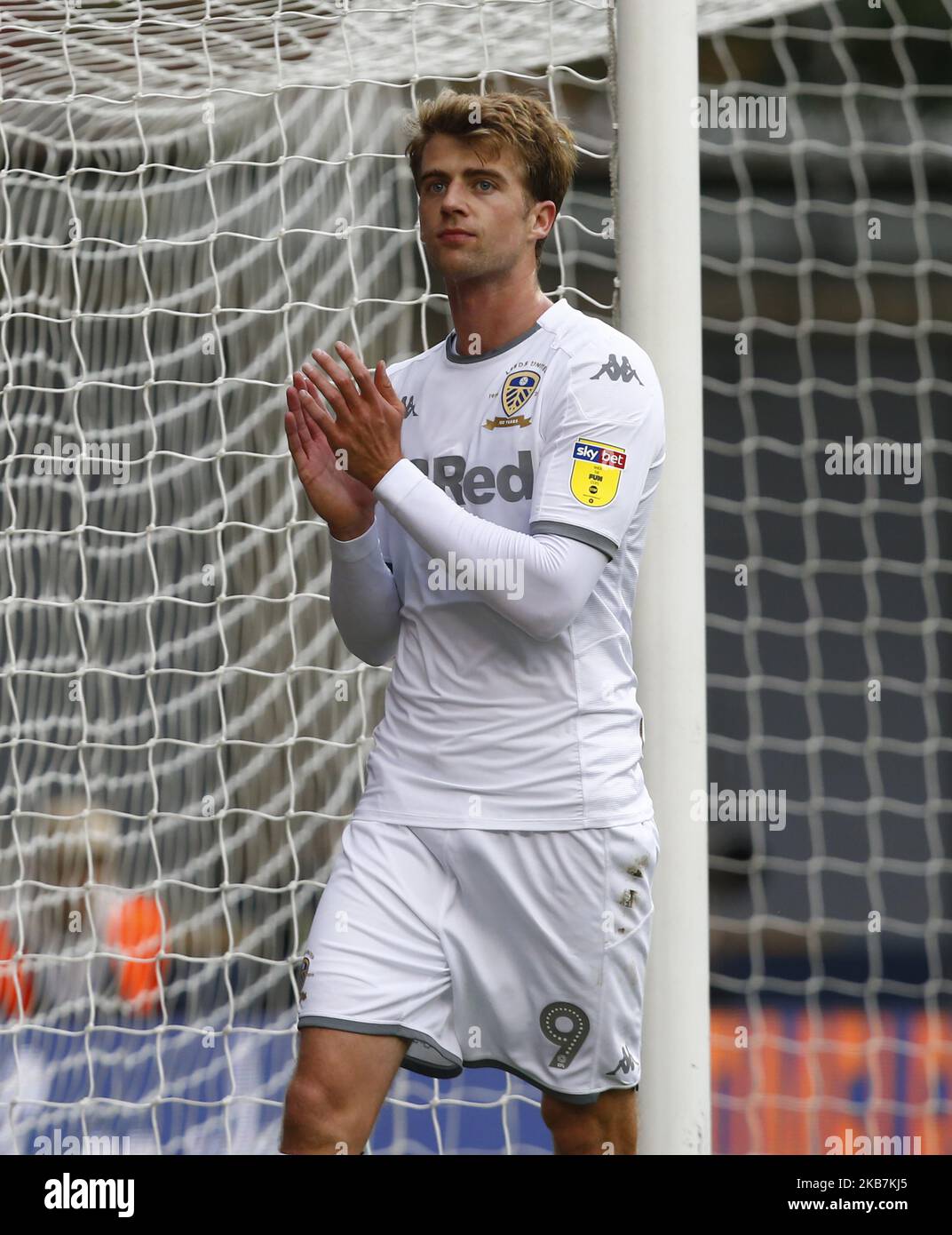 Patrick Bamford of Leeds United during English Sky Bet Championship between Millwall and Leeds United at The Den , London, England on 05 October 2019 (Photo by Action Foto Sport/NurPhoto) Stock Photo