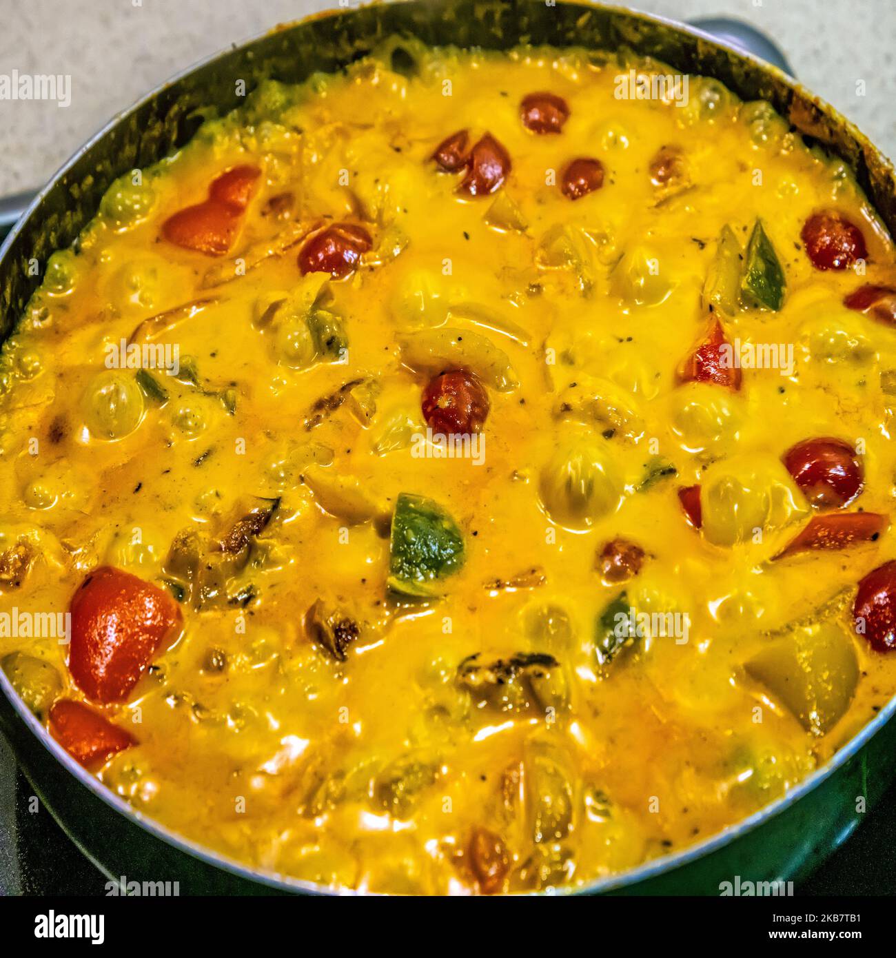 Homemade Red Thai Curry with Chicken Stock Photo - Alamy Homemade Red Thai Curry with Chicken Stock Photo - Alamy