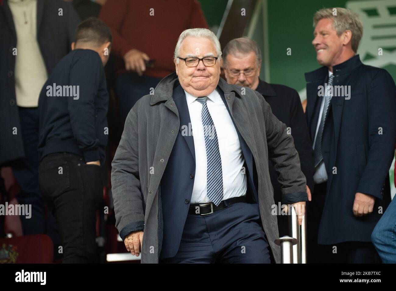 Bill Kenwright before the Premier League match between Burnley and Everton at Turf Moor, Burnley on Saturday 5th October 2019. (Photo by Pat Scaasi/MI News/NurPhoto) Stock Photo