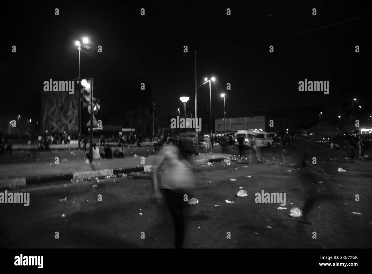 White Iraqi (EDITOR NOTE: This image has been converted in black and white) Iraqi ...