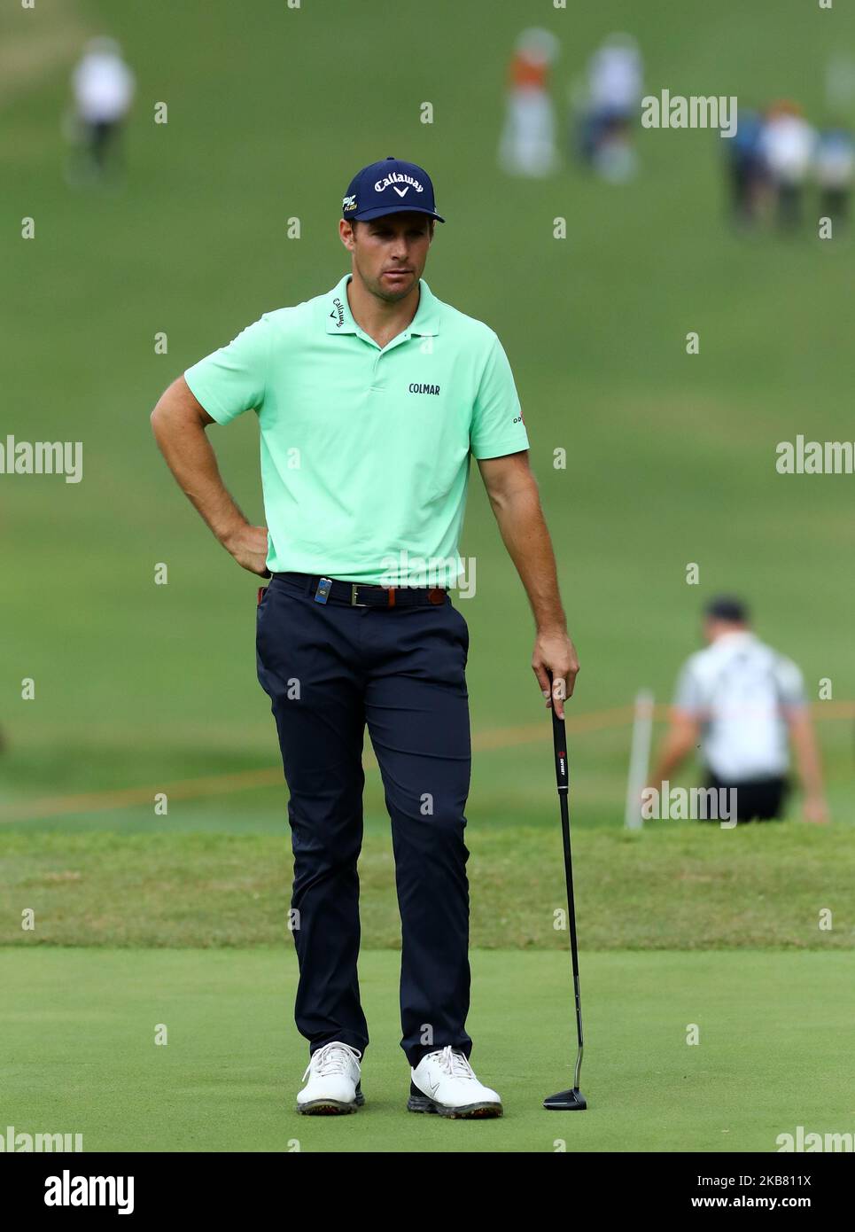 Andrea Pavan (ITA) during the Draw for Rounds 1 and 2 at Golf