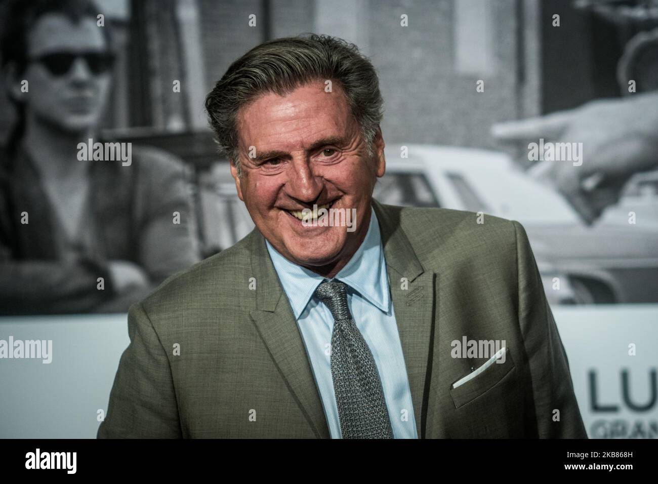 Daniel Auteuil attends Opening ceremony of the 11th edition of the Lumiere festival in Lyon, France, on October 12, 2019. (Photo by Nicolas Liponne/NurPhoto) Stock Photo