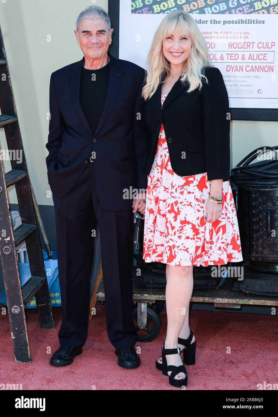 (FILE) Robert Forster Dies At 78. HOLLYWOOD, LOS ANGELES, CALIFORNIA, USA - JULY 22: Actor Robert Forster and partner Evie Forster arrive at the World Premiere Of Sony Pictures' 'Once Upon a Time In Hollywood' held at the TCL Chinese Theatre IMAX on July 22, 2019 in Hollywood, Los Angeles, California, United States. (Photo by Xavier Collin/Image Press Agency/NurPhoto) Stock Photo