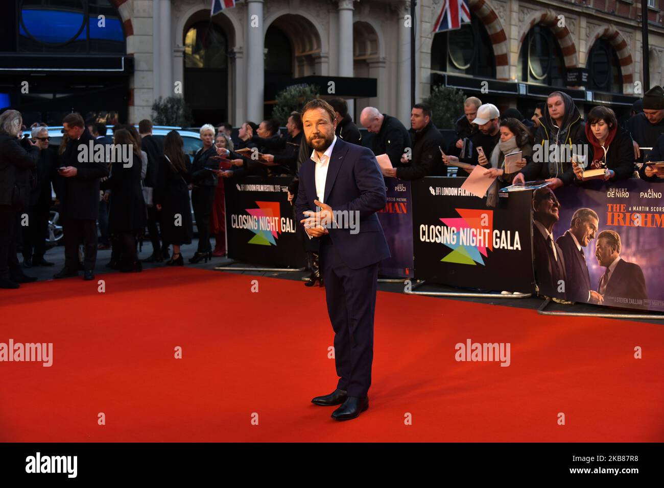 Stephen Graham attends The Irishman International Premiere and Closing ...